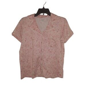 Studio Badgley Mischka Pajamas Women's Small Top & Bottoms NWT (Floral) MSRP $99